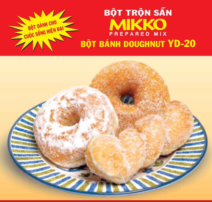MIKKO - Bột bánh Doughnut