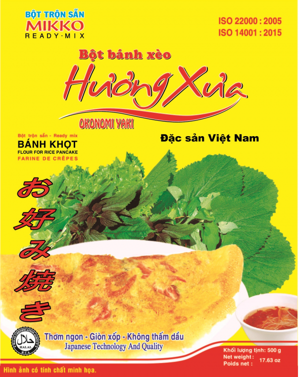 MIKKO - Bột bánh xèo, bánh khọt